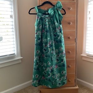 Bellambra green linen sundress